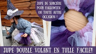 Tuto Couture Jupe Tutu en Tulle Facile [upl. by Blackington]