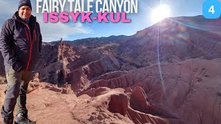 ISSYKKUL Lake  Fairytale Canyon  Monument to Yuri Gagarin  YURT Camp  KYRGYZSTAN  Vlog 4 [upl. by Suoivatco]