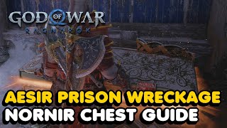 God Of War Ragnarok  Aesir Prison Wreckage Nornir Chest Guide [upl. by Dorweiler575]