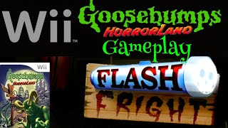 goosebumps Horrorland wii game flash fright [upl. by Kerin]