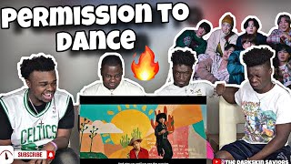 BTS  Permission To Dance Official MV REACTION [upl. by Aeslek734]