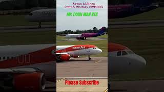 Wizz Air Airbus A321neo lands at London Luton Airport  Mr Train Man 373 [upl. by Anselm472]