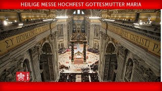 Papst Franziskus  Heilige Messe für Ordensleute 20180202 [upl. by Greenburg966]