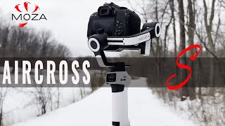 Moza Aircross S vs Moza Aircross 2 Which gimbal is the best choice for you Better than DJI RS3 [upl. by Enier]