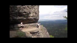 Nationalpark Sächsische Schweiz  Carolaaussicht amp Idagrotte [upl. by Nahtanod865]