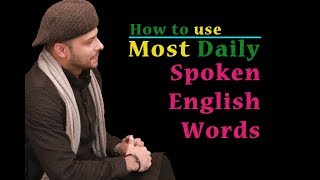 How to use most Daily Spoken ENGLISH words  From SHAFINS BOOKS [upl. by Paul538]