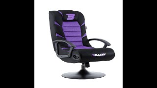 BraZen Pride 21 Bluetooth Surround Sound Gaming Chair [upl. by Sirtemed]