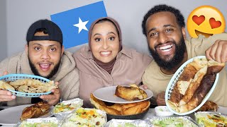 TRYING SOMALI FOOD MUKBANG [upl. by Chan]