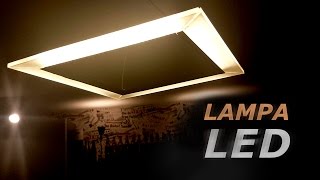 Wisząca lampa LED Kilkaset Złoty TANIEJ [upl. by Savart]