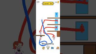 Toilet Rush Race Draw Puzzle Level 34shorts mastergamer gamemaster games mastergaming gameplay [upl. by Zednanreh]