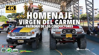 Homenaje mix virgen del carmen 2024  toyoteros virgendelcarmen colombia toyoteros 4k offroad [upl. by Akehs]