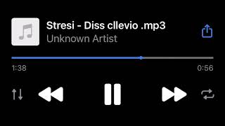 Stresi  Diss Cllevios Unpublished Song [upl. by Noach]