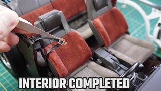 Completing the Interior  DeAGOSTINI 18 AE86 TRUENO [upl. by Pain360]