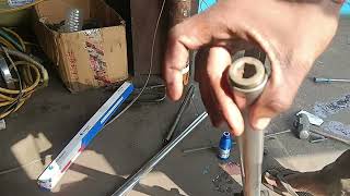 Pulsar ka shocker repairingPulsar ka shocker repair ful fittingbike repair MindaYouTube video [upl. by Chard]