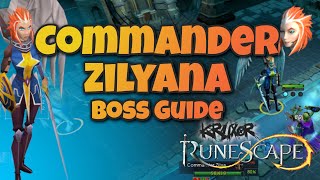 Commander Zilyana Boss Guide with Necromancy GWD1  Runescape 3 [upl. by Cleave]