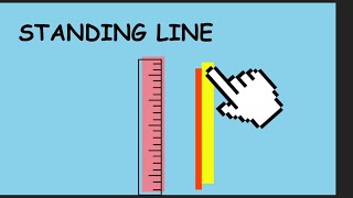 LEARN STANDING SLEEPING AND SLANTING LINES  PREPRIMARY  NURSERY CLASS [upl. by Oicnerual788]