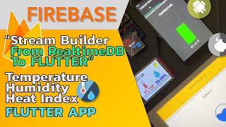 FIREBASE  FLUTTER  Stream builder from Realtime DB to FlutteriOS Android [upl. by Llehsal331]