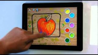 Colorear Idiomas  Aplicaciones APP Ipad  Iphone  CantaJuegos niños bebes infantiles [upl. by Aihseken]