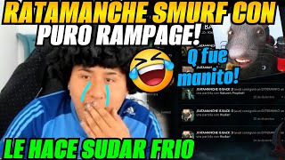 🌴TIRA LA TOALLA MACARIUS😂SMURF RATAMANCHE PURO RAMPAGE EN CONTRA😂 [upl. by Galang]