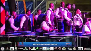 STEEL PAN MUSIC FESTIVAL ORCHESTRA FINALS TampTEC Tropical Angel Harps Voices In My Head 2 [upl. by Odlanor]