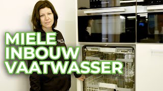 Miele vaatwasser  inbouw [upl. by Otilia]