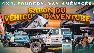 4x4 Fourgon Camion et Van Aménagés au Salon du Véhicule dAventure SVA 2023 [upl. by Noek]