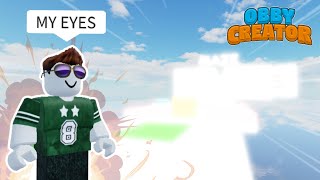 Attempting The Worlds Brightest Obby Roblox Obby Creator [upl. by Rowan23]