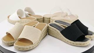 Arromic Espadrilles Wedge Platform Sandals [upl. by Suanne]