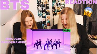 BTS MMA 2020 Performance  Black Swan ON Life Goes On amp Dynamite REACTION [upl. by Aidnama503]