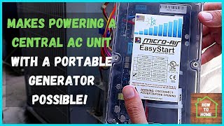 How To Install A Soft Start Kit On A Air Conditioner  Run Home AC With A Generator  MicroAir [upl. by Ahseral]