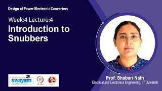 Lec 30 Introduction to Snubbers [upl. by Enar]