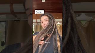 Tirando o dread dreadlocks dreadstyles dreads shortsfeed shortsviral [upl. by Nwahsid]