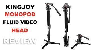 Kingjoy Photo Camera Carbon Fiber Monopod  Ultra Portable amp Heavy Duty Design [upl. by Frodi]