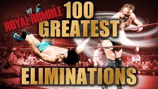 100 Greatest Royal Rumble Eliminations [upl. by Aratak]