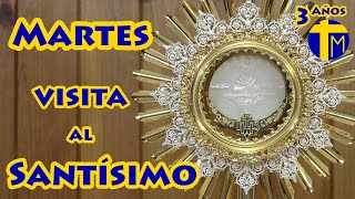 Adoración al Santísimo Sacramento del Altar Visita al Santísimo de hoy Martes [upl. by Eetak533]