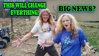 THIS NEWS COULD BE A DREAM COME TRUE couple builds homesteading offgrid RV living [upl. by Enaud602]