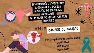 12 Cáncer de ovario [upl. by Ira]