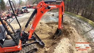 Townline Ride and Drive Kubota KX018 Compact Excavator [upl. by Telfore376]