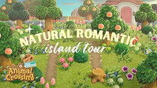 Natural Romantic Island Tour  Animal Crossing New Horizons [upl. by Austin934]