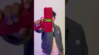 MONEY RAIN GUN TESTING 500RS shorts money gun ytshorts [upl. by Eicam]