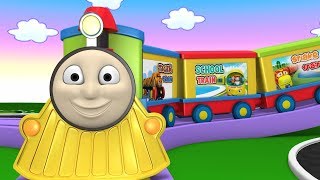 Choo Choo Factory Cartoon Train for Children  Cartoon For Kids [upl. by Muffin]