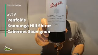 Wine Review Penfolds Koonunga Hill Shiraz Cabernet Sauvignon 2019 [upl. by Aivila]