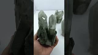 5kgs phantom chlorite quartz cluster afghanistan afghanite quartz Muzamilshah0008 [upl. by Eladroc]