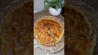 Quiche Pesto crevette pourtoi fouryou recettefacile cuisine recette music recipe quiche fyp [upl. by Lessirg]