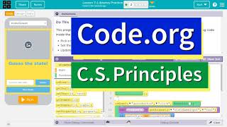 Codeorg Lesson 71 Libraries Practice  Tutorial with Answers  Unit 7 CS Principles 72 2020 [upl. by Aleakcim]