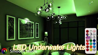 ip65 waterproof led underwater light 5w 10w with remote control [upl. by Atcliffe]