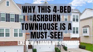 Step Inside Ashburns Premiere Townhouse 4 Beds 45 Baths and Ultimate Privacy [upl. by Tatiania]