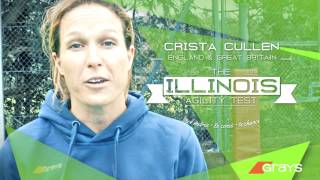 Crista Cullens Illinois Agility Test  by Grays Hockey [upl. by Marvin]