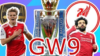 premier league PREDCTION Gameweek9 [upl. by Susanne]