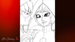 Reverser amp Evillustrator ✩ Comic Dub  Miraculous Ladybug  A Marcaniel Love Story 🐞🐾 [upl. by Sopher]